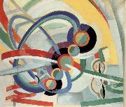 Delaunay, Robert Propeller and melodic oil painting artist